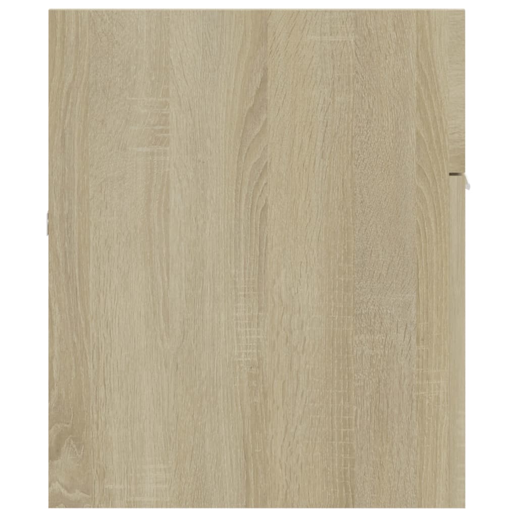 vidaXL Dulap de chiuvetă, stejar Sonoma, 100x38,5x46cm, lemn prelucrat vidaXL Dulap de chiuvetă, stejar Sonoma, 100x38,5x46cm, lemn prelucrat