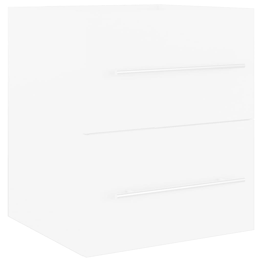 vidaXL Dulap pentru chiuvetă, alb, 41x38,5x48 cm, PAL vidaXL Dulap pentru chiuvetă, alb, 41x38,5x48 cm, PAL
