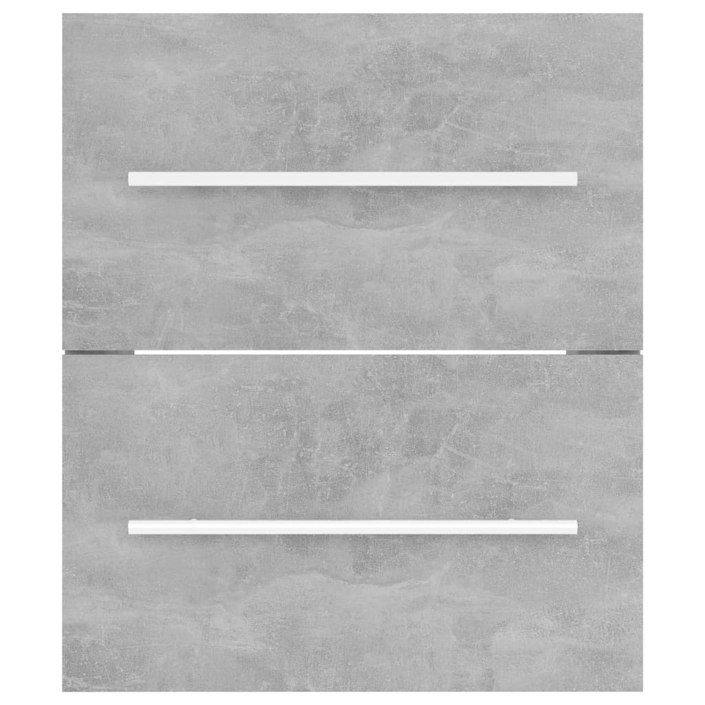 vidaXL Dulap de chiuvetă, gri beton, 41x38,5x48 cm , PAL vidaXL Dulap de chiuvetă, gri beton, 41x38,5x48 cm , PAL