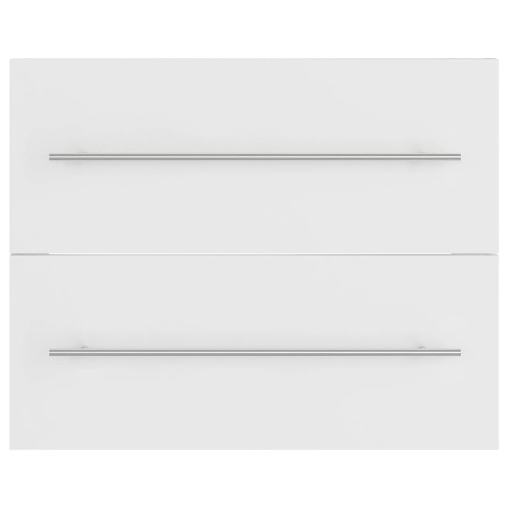 vidaXL Dulap de chiuvetă, alb, 60x38,5x48 cm, PAL vidaXL Dulap de chiuvetă, alb, 60x38,5x48 cm, PAL