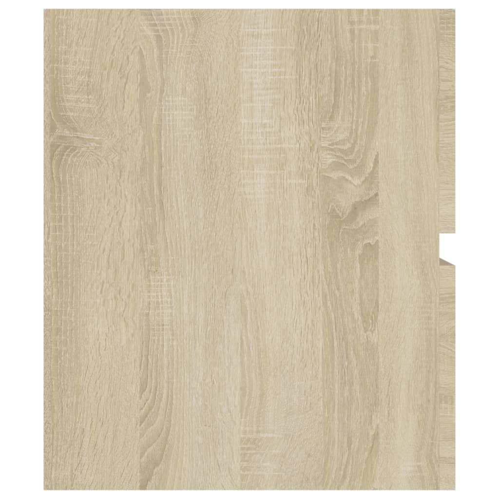 vidaXL Dulap de chiuvetă, stejar sonoma, 90x38,5x45 cm, PAL vidaXL Dulap de chiuvetă, stejar sonoma, 90x38,5x45 cm, PAL
