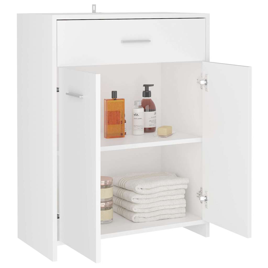 vidaXL Dulap de baie, alb, 60 x 33 x 80 cm, PAL