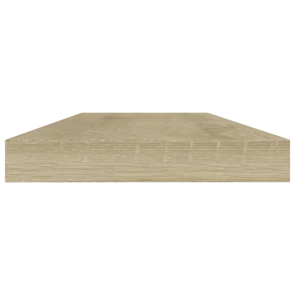 vidaXL Plăci bibliotecă, 4 buc, stejar sonoma, 40 x 10 x 1,5 cm, PAL