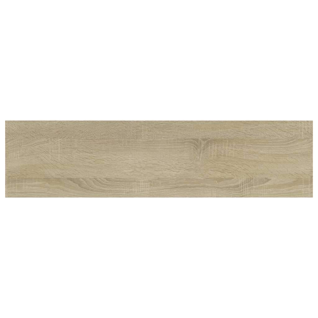 vidaXL Plăci bibliotecă, 4 buc, stejar sonoma, 40 x 10 x 1,5 cm, PAL