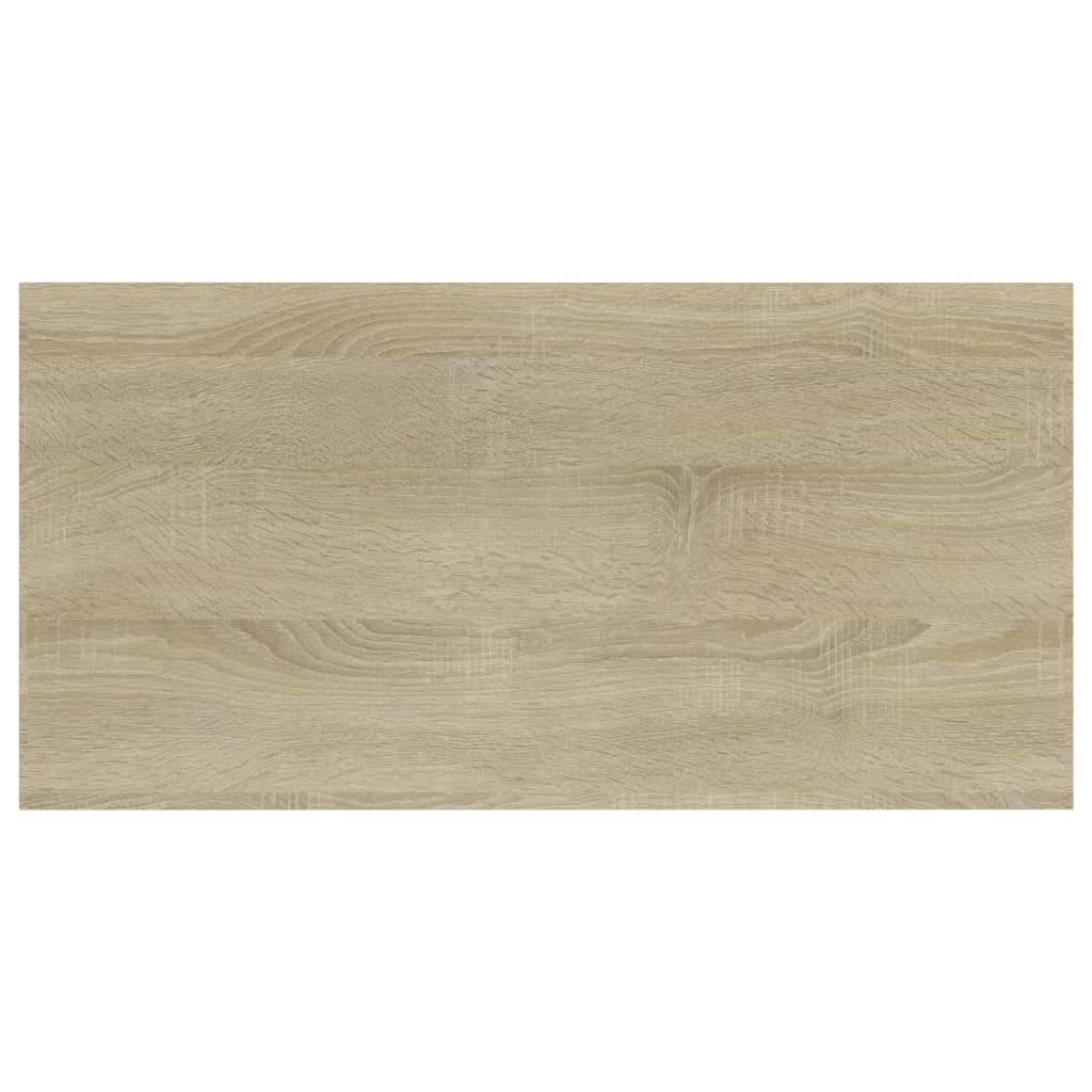 vidaXL Plăci bibliotecă, 4 buc, stejar sonoma, 40 x 20 x 1,5 cm, PAL