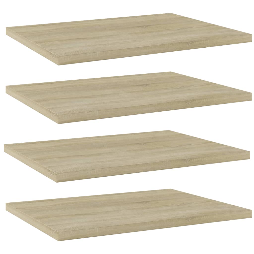 vidaXL Plăci bibliotecă, 4 buc, stejar sonoma, 40 x 30 x 1,5 cm, PAL vidaXL Plăci bibliotecă, 4 buc, stejar sonoma, 40 x 30 x 1,5 cm, PAL