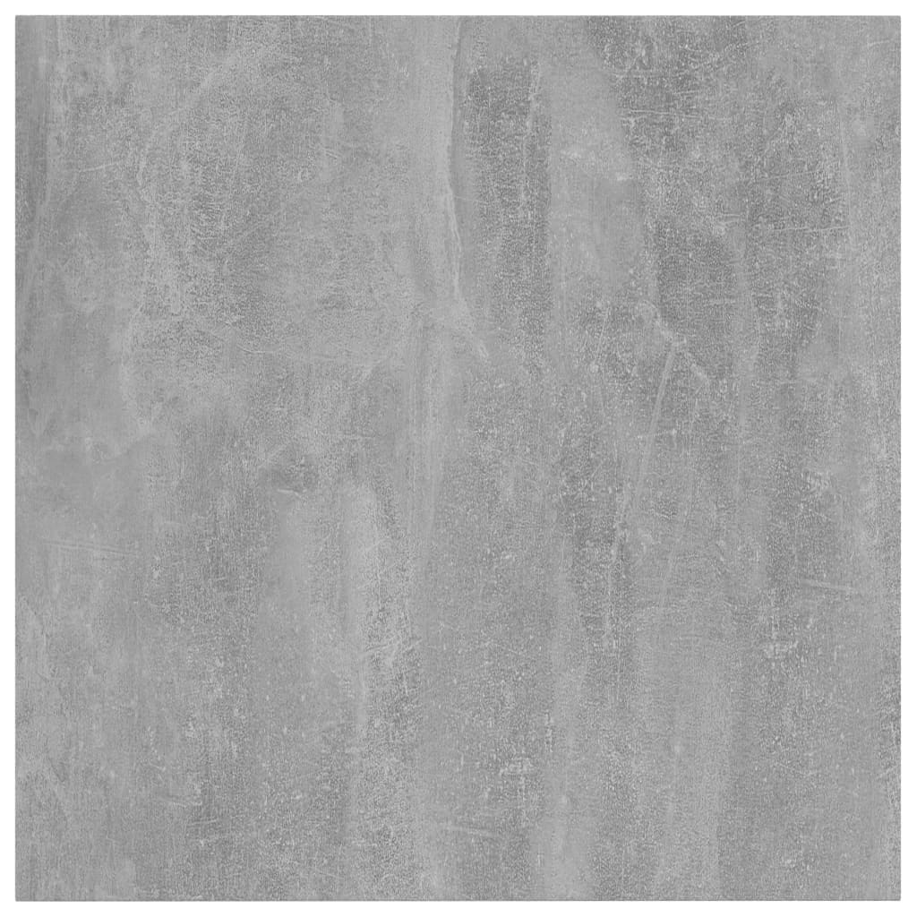 vidaXL Plăci bibliotecă, gri beton, 4 buc, 40 x 40 x 1,5 cm, PAL vidaXL Plăci bibliotecă, gri beton, 4 buc, 40 x 40 x 1,5 cm, PAL