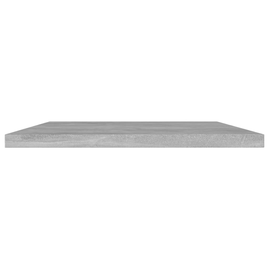 vidaXL Plăci bibliotecă, 4 buc., gri beton, 60 x 20 x 1,5 cm, PAL vidaXL Plăci bibliotecă, 4 buc., gri beton, 60 x 20 x 1,5 cm, PAL