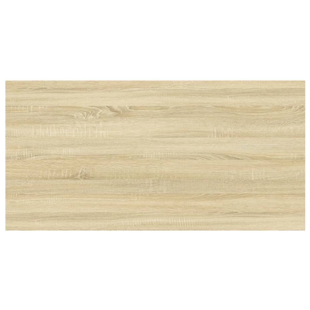 vidaXL Plăci bibliotecă, 4 buc, stejar sonoma, 60 x 30 x 1,5 cm, PAL