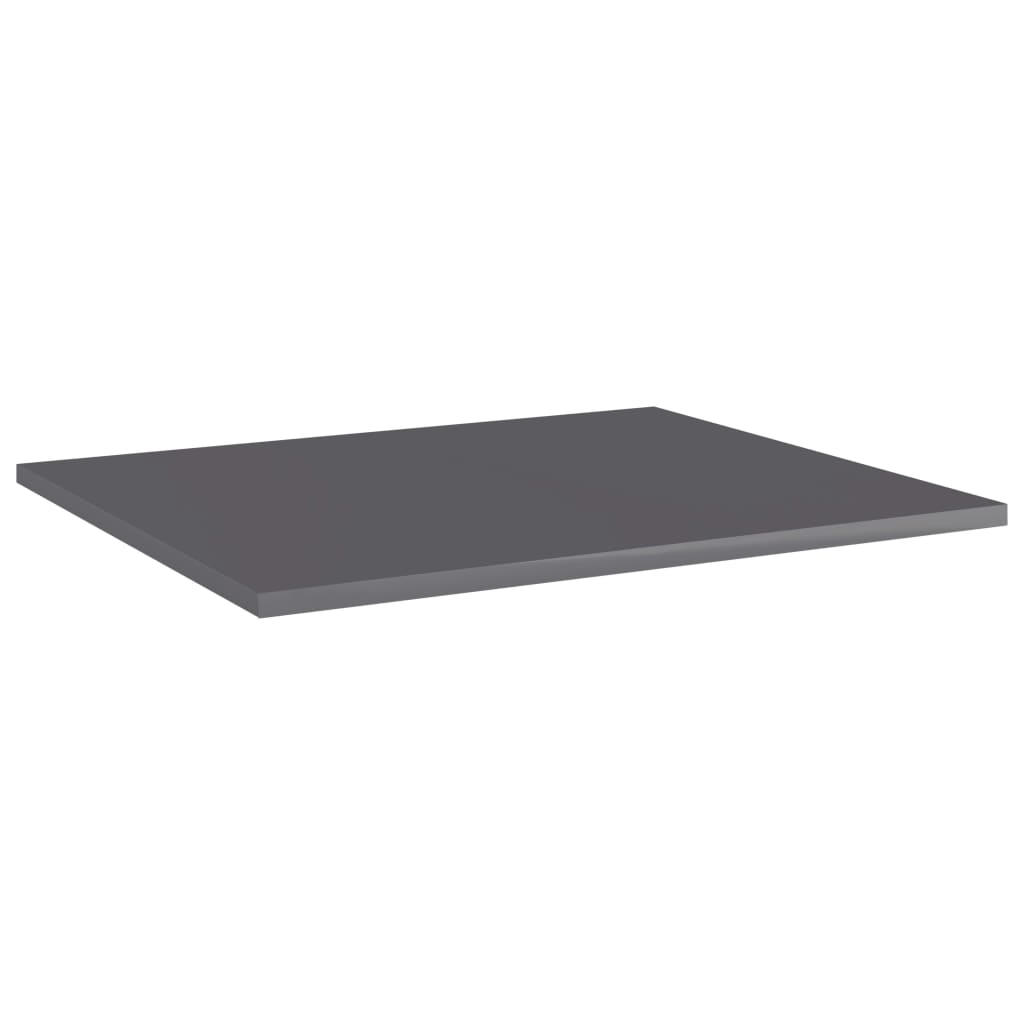 vidaXL Plăci bibliotecă, 8 buc., gri extralucios, 60 x 50 x 1,5 cm PAL vidaXL Plăci bibliotecă, 8 buc., gri extralucios, 60 x 50 x 1,5 cm PAL
