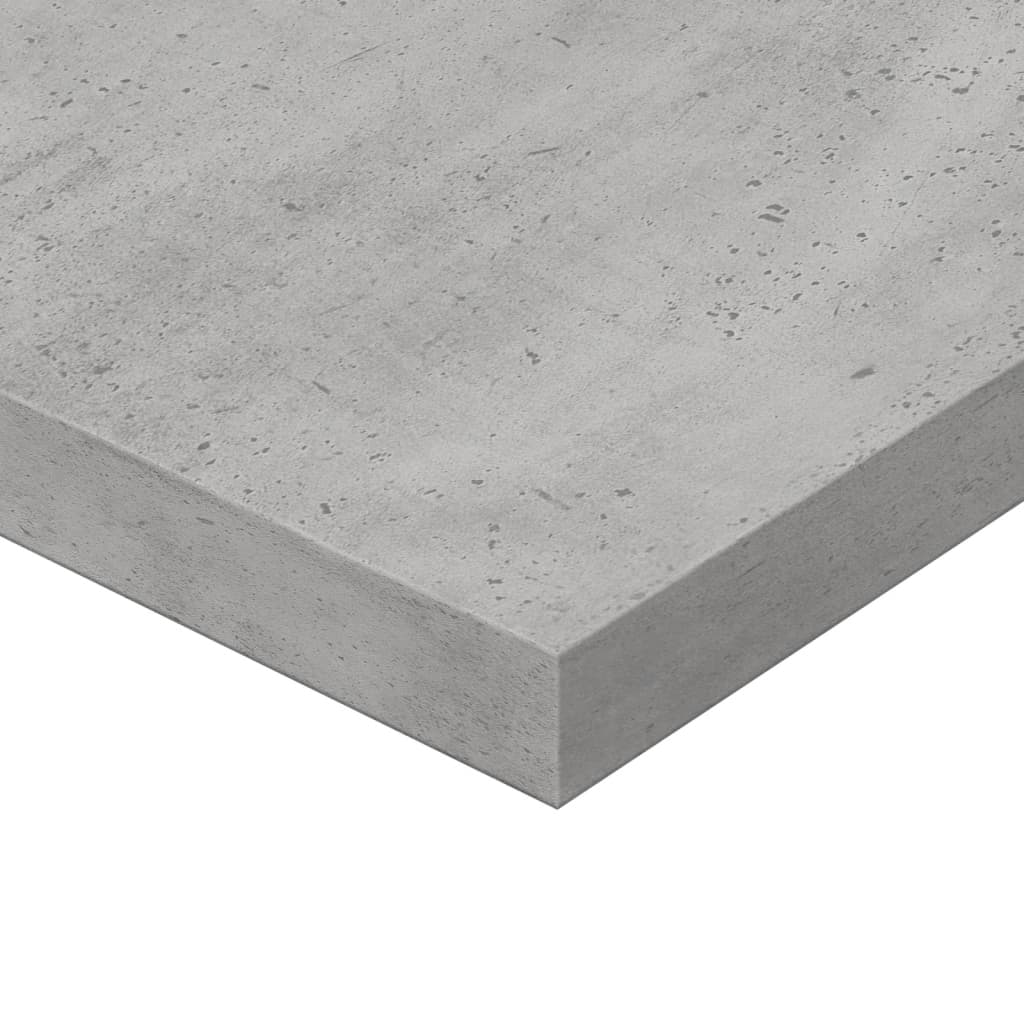 vidaXL Plăci bibliotecă, gri beton, 4 buc, 80 x 20 x 1,5 cm, lemn vidaXL Plăci bibliotecă, gri beton, 4 buc, 80 x 20 x 1,5 cm, lemn