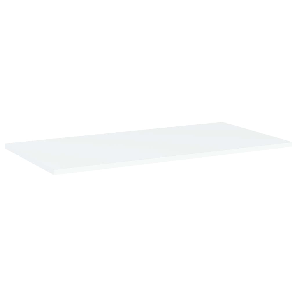 vidaXL Plăci bibliotecă, 4 buc., alb, 80 x 40 x 1,5 cm, PAL vidaXL Plăci bibliotecă, 4 buc., alb, 80 x 40 x 1,5 cm, PAL