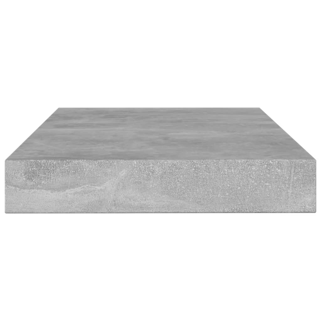 vidaXL Plăci bibliotecă, 4 buc., gri beton, 100 x 10 x 1,5 cm, PAL vidaXL Plăci bibliotecă, 4 buc., gri beton, 100 x 10 x 1,5 cm, PAL