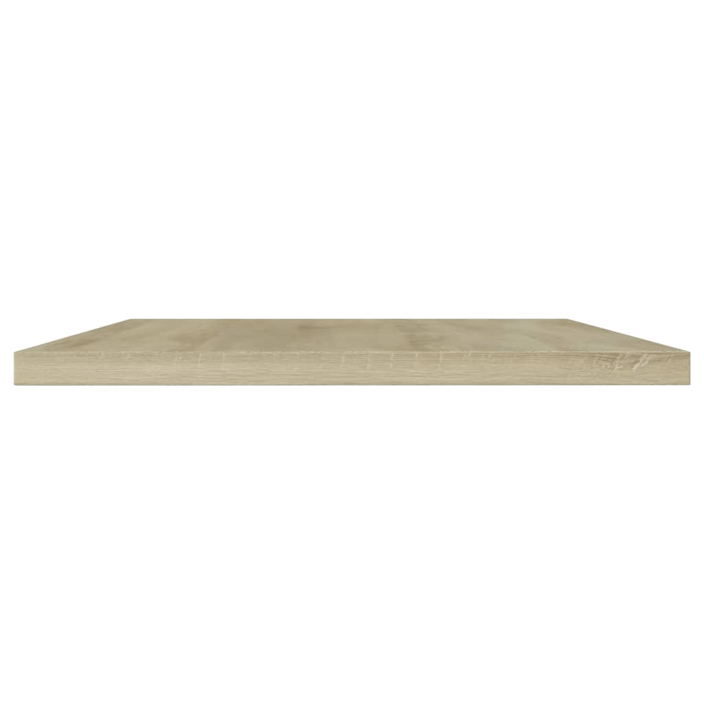 vidaXL Plăci bibliotecă, 4 buc, stejar sonoma,100 x 20 x 1,5 cm, PAL