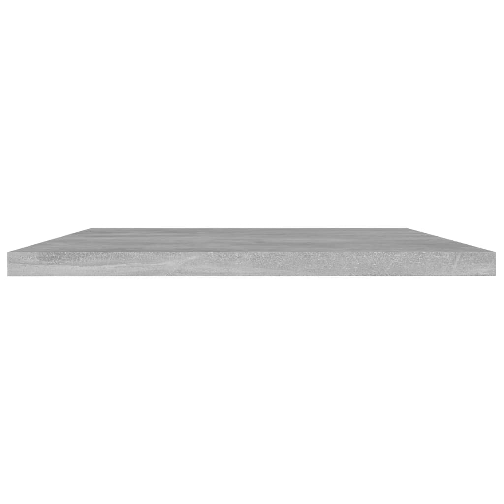 vidaXL Plăci bibliotecă, gri beton, 4 buc, 100 x 20 x 1,5 cm, PAL vidaXL Plăci bibliotecă, gri beton, 4 buc, 100 x 20 x 1,5 cm, PAL