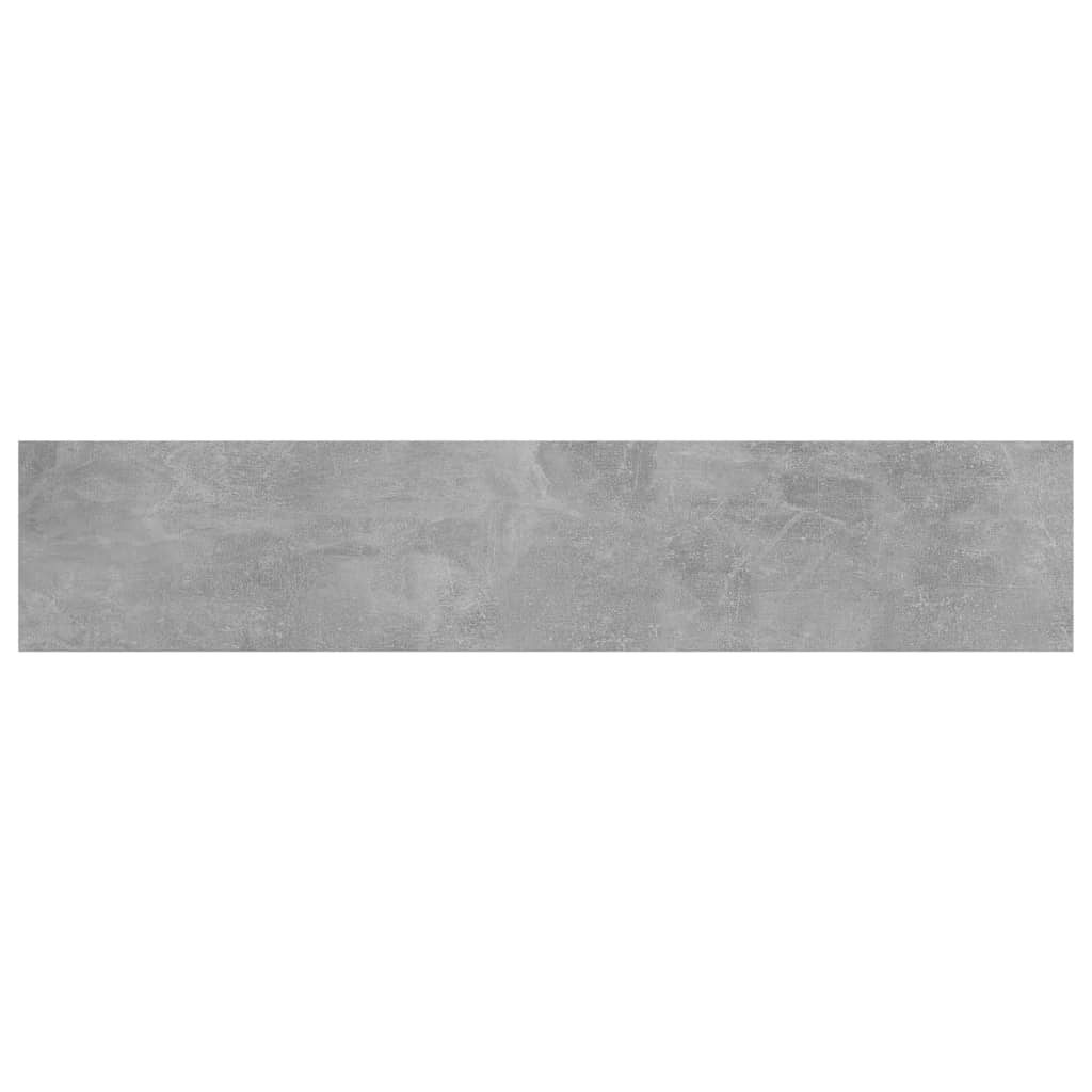 vidaXL Plăci bibliotecă, gri beton, 4 buc, 100 x 20 x 1,5 cm, PAL vidaXL Plăci bibliotecă, gri beton, 4 buc, 100 x 20 x 1,5 cm, PAL