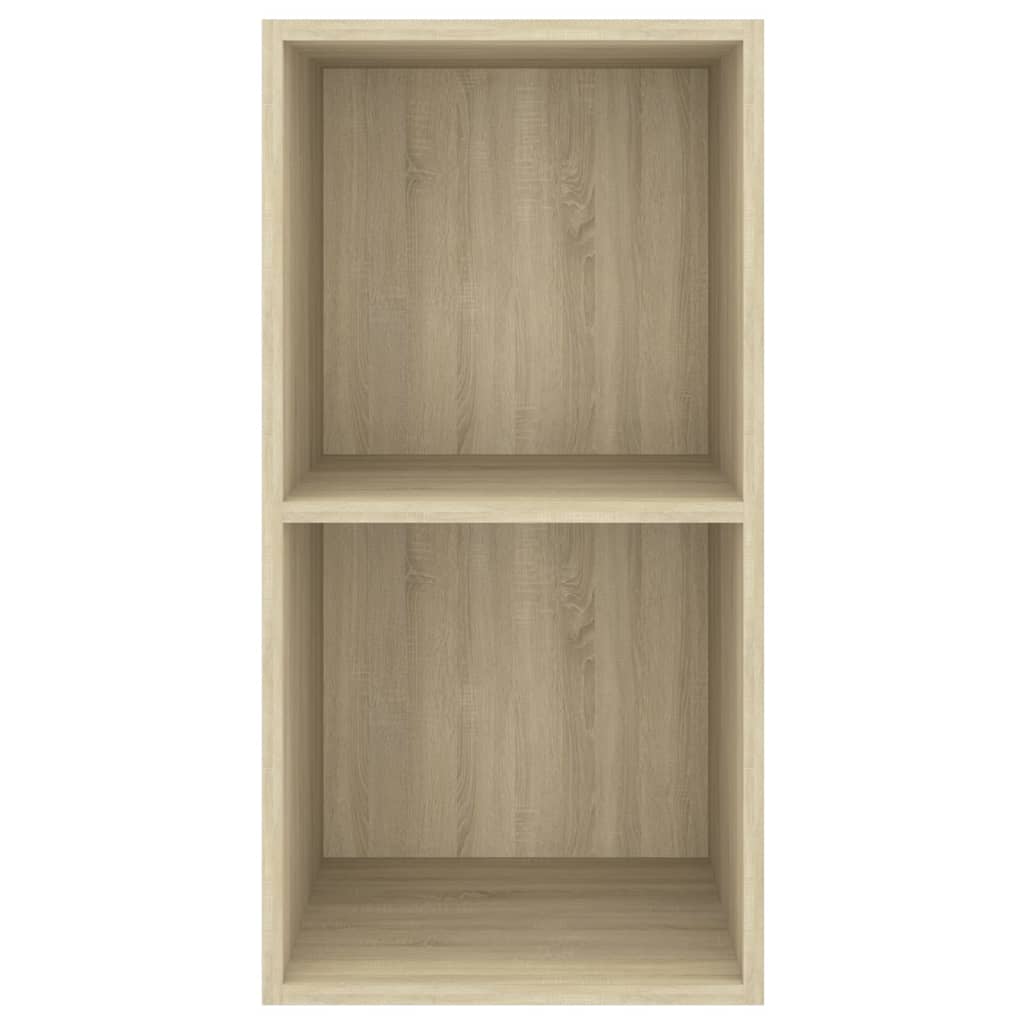 vidaXL Dulap TV montat pe perete, stejar Sonoma, 37x37x72 cm, PAL