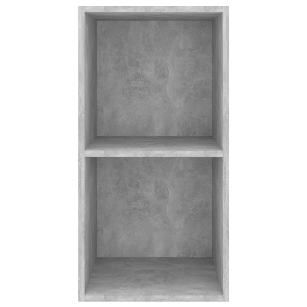 vidaXL Dulap TV montat pe perete, gri beton, 37x37x72 cm, PAL