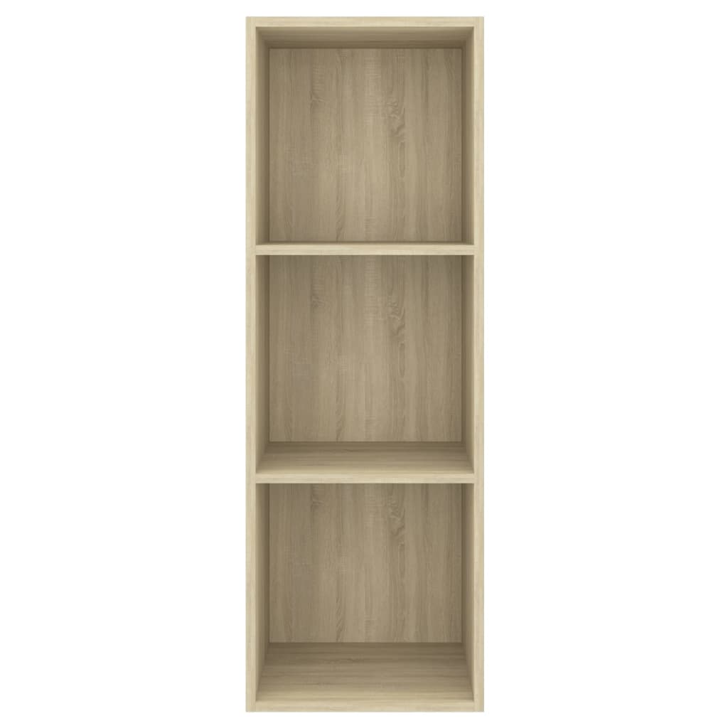vidaXL Dulap TV montat pe perete, stejar Sonoma, 37x37x107 cm, PAL