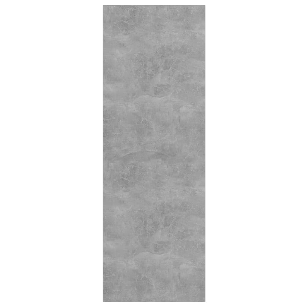 vidaXL Dulap TV montat pe perete, gri beton, 37x37x107 cm, PAL
