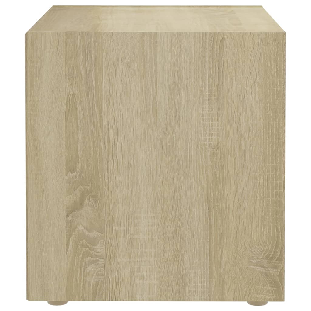 vidaXL Comode TV, 2 buc., stejar sonoma, 37x35x37 cm, PAL