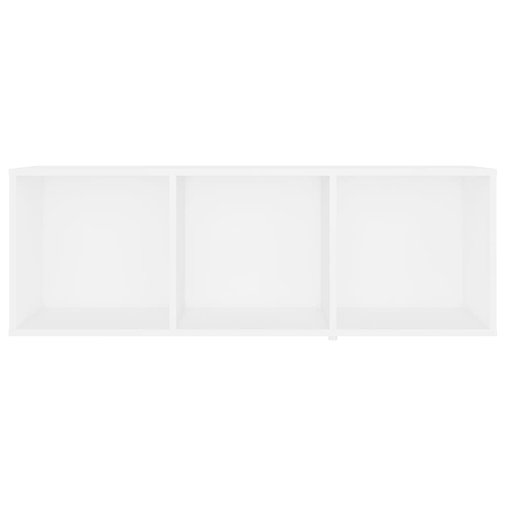 vidaXL Comodă TV, alb, 107x35x37 cm, PAL vidaXL Comodă TV, alb, 107x35x37 cm, PAL