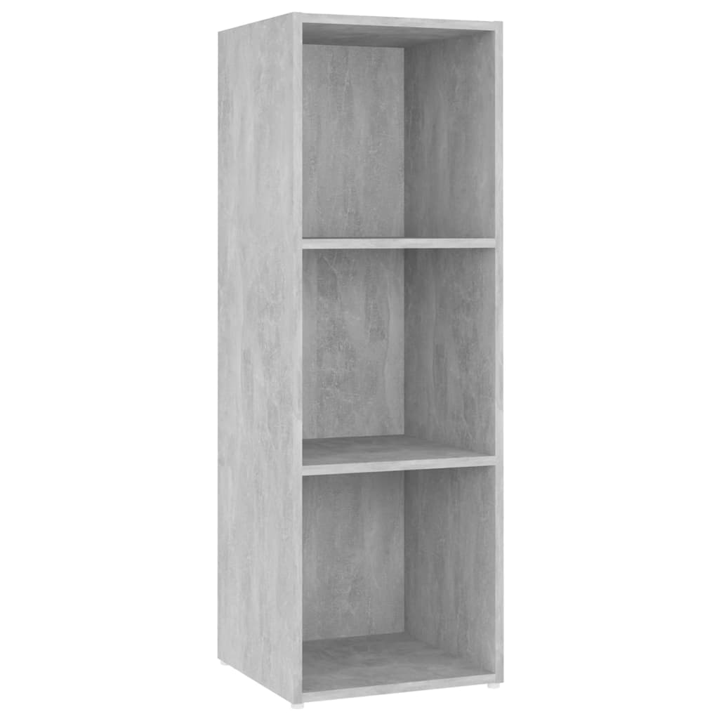 vidaXL Comodă TV, gri beton, 107x35x37 cm, PAL vidaXL Comodă TV, gri beton, 107x35x37 cm, PAL
