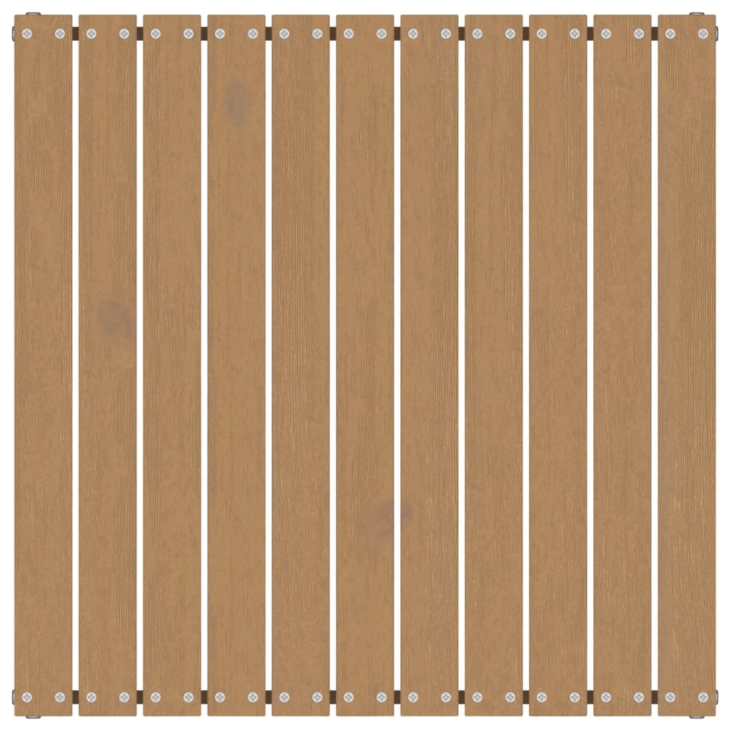 vidaXL Taburet de grădină, maro miere, 70x70x30 cm, lemn masiv de pin vidaXL Taburet de grădină, maro miere, 70x70x30 cm, lemn masiv de pin