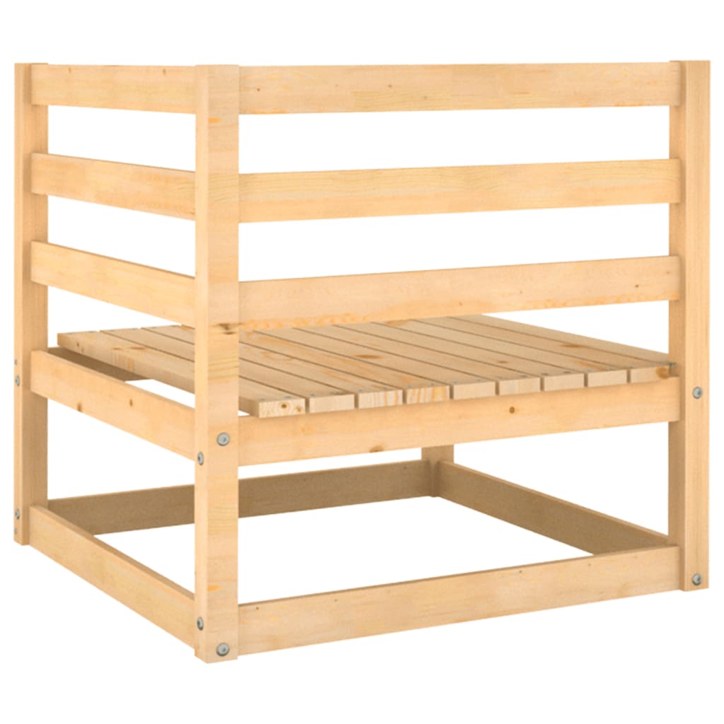 vidaXL Set mobilier de grădină cu perne, 2 piese, lemn masiv de pin vidaXL Set mobilier de grădină cu perne, 2 piese, lemn masiv de pin