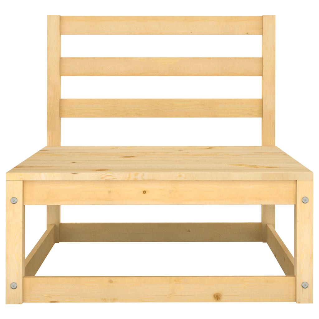 vidaXL Set mobilier de grădină cu perne, 2 piese, lemn masiv de pin vidaXL Set mobilier de grădină cu perne, 2 piese, lemn masiv de pin