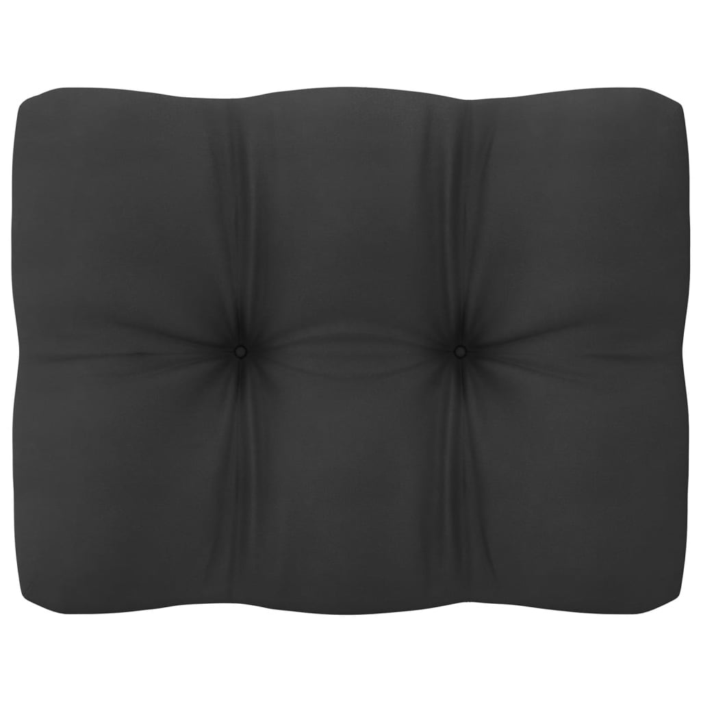 vidaXL Set mobilier de grădină cu perne, 2 piese, alb, lemn masiv pin vidaXL Set mobilier de grădină cu perne, 2 piese, alb, lemn masiv pin