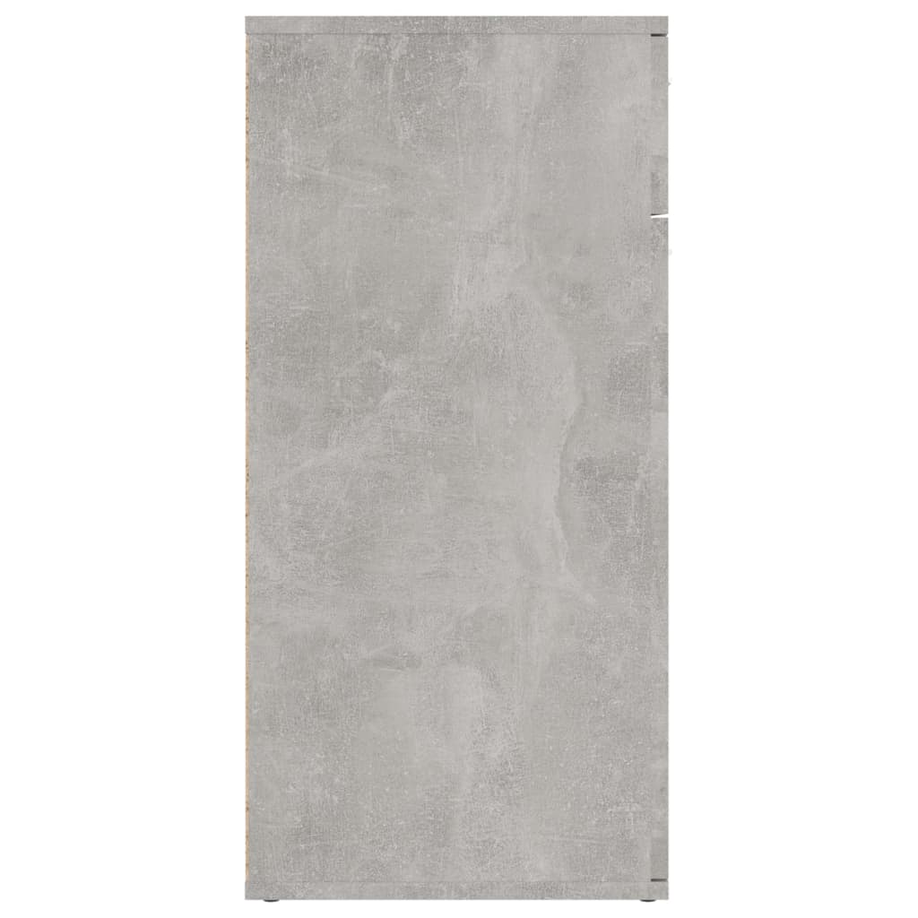 vidaXL Servantă, gri beton, 80x36x75 cm, PAL vidaXL Servantă, gri beton, 80x36x75 cm, PAL