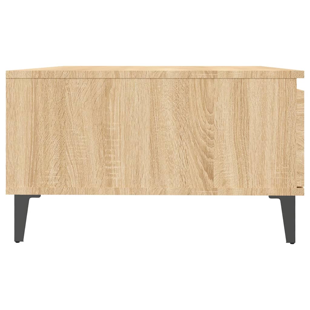 vidaXL Măsuță de cafea, stejar sonoma, 90x60x35 cm, lemn prelucrat