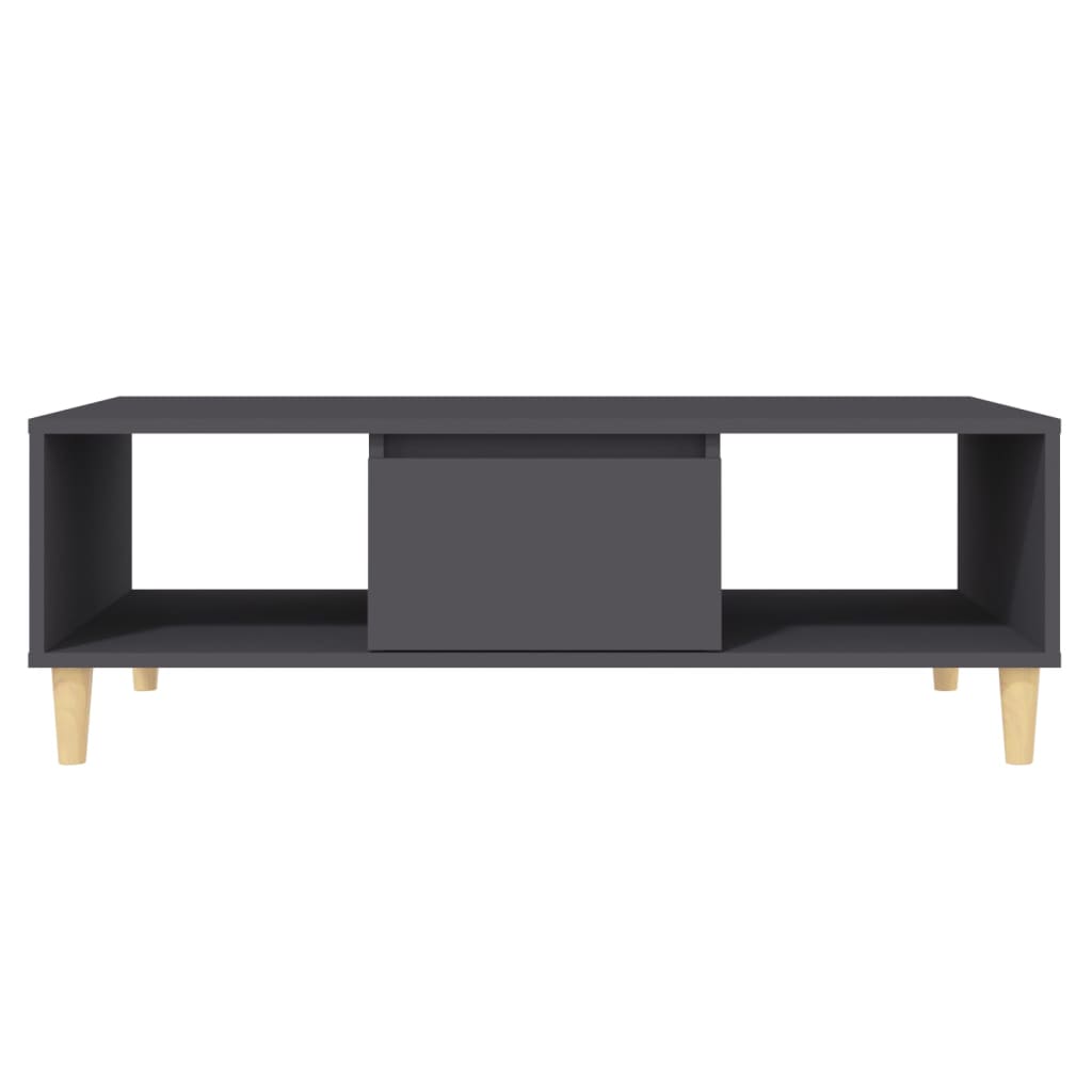 vidaXL Măsuță de cafea, gri, 103,5x60x35 cm, lemn prelucrat vidaXL Măsuță de cafea, gri, 103,5x60x35 cm, lemn prelucrat