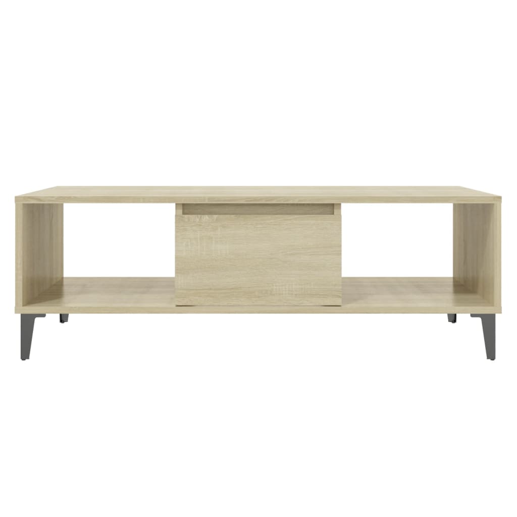 vidaXL Măsuță de cafea, stejar sonoma, 103,5x60x35 cm, lemn prelucrat vidaXL Măsuță de cafea, stejar sonoma, 103,5x60x35 cm, lemn prelucrat