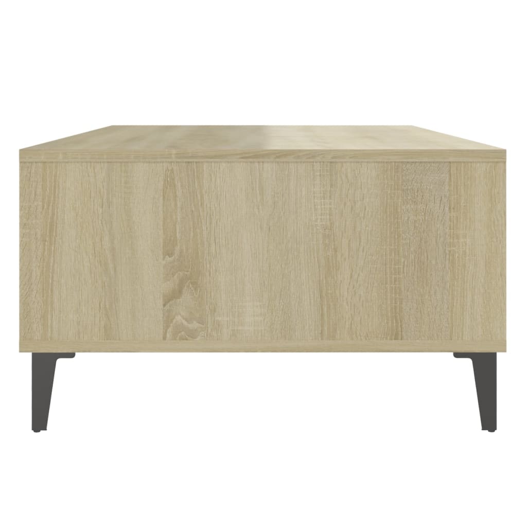 vidaXL Măsuță de cafea, stejar sonoma, 103,5x60x35 cm, lemn prelucrat vidaXL Măsuță de cafea, stejar sonoma, 103,5x60x35 cm, lemn prelucrat