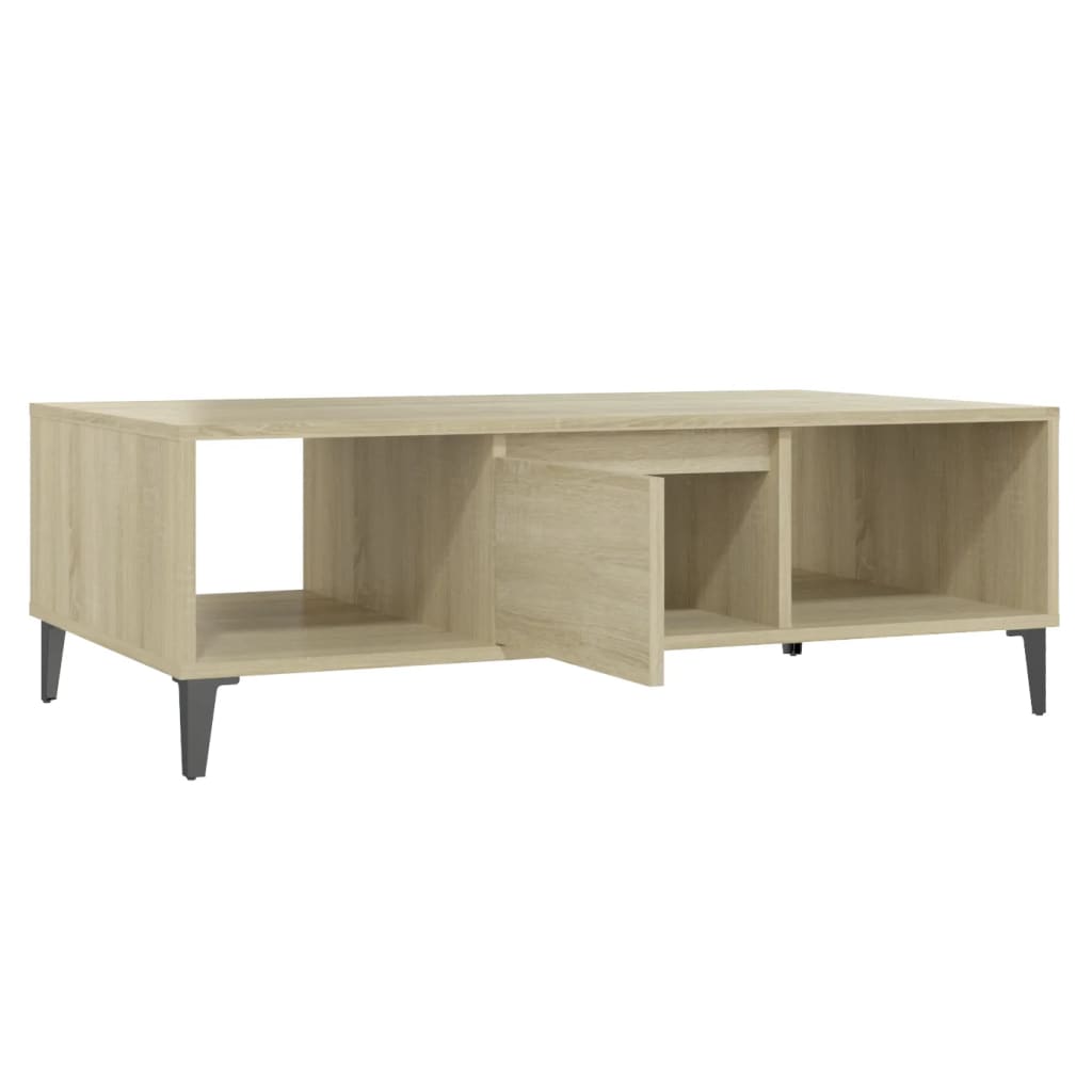 vidaXL Măsuță de cafea, stejar sonoma, 103,5x60x35 cm, lemn prelucrat vidaXL Măsuță de cafea, stejar sonoma, 103,5x60x35 cm, lemn prelucrat