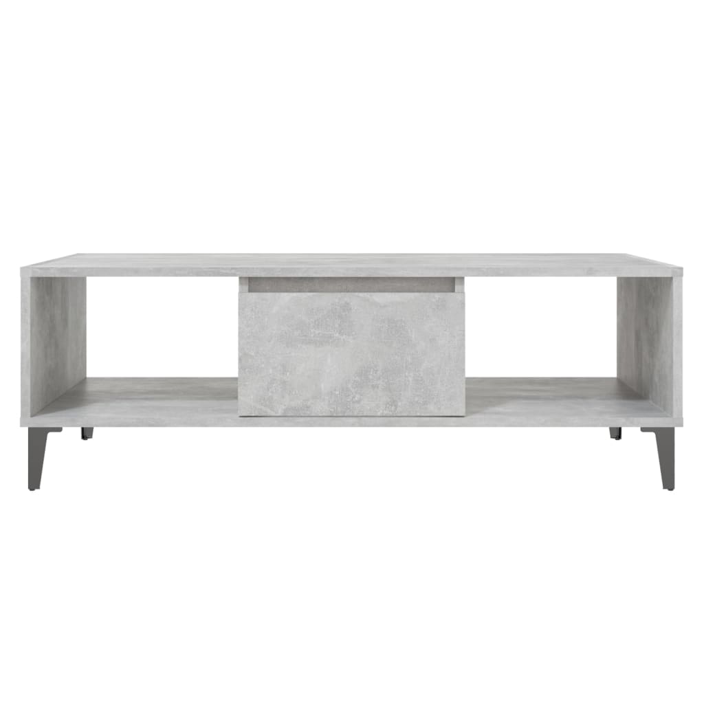 vidaXL Măsuță de cafea, gri beton, 103,5x60x35 cm, lemn prelucrat vidaXL Măsuță de cafea, gri beton, 103,5x60x35 cm, lemn prelucrat