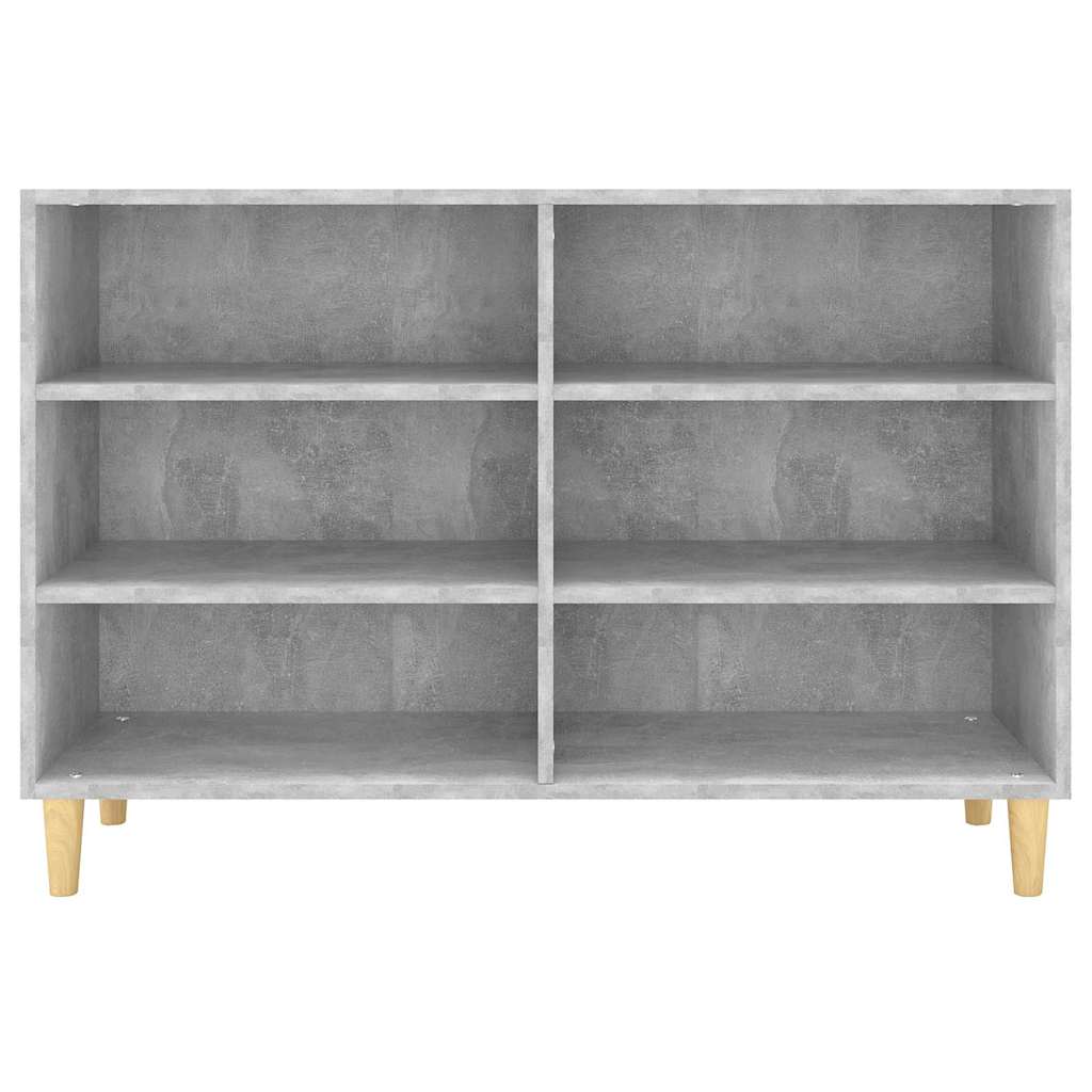 vidaXL Servantă, gri beton, 103,5x35x70 cm, lemn compozit vidaXL Servantă, gri beton, 103,5x35x70 cm, lemn compozit