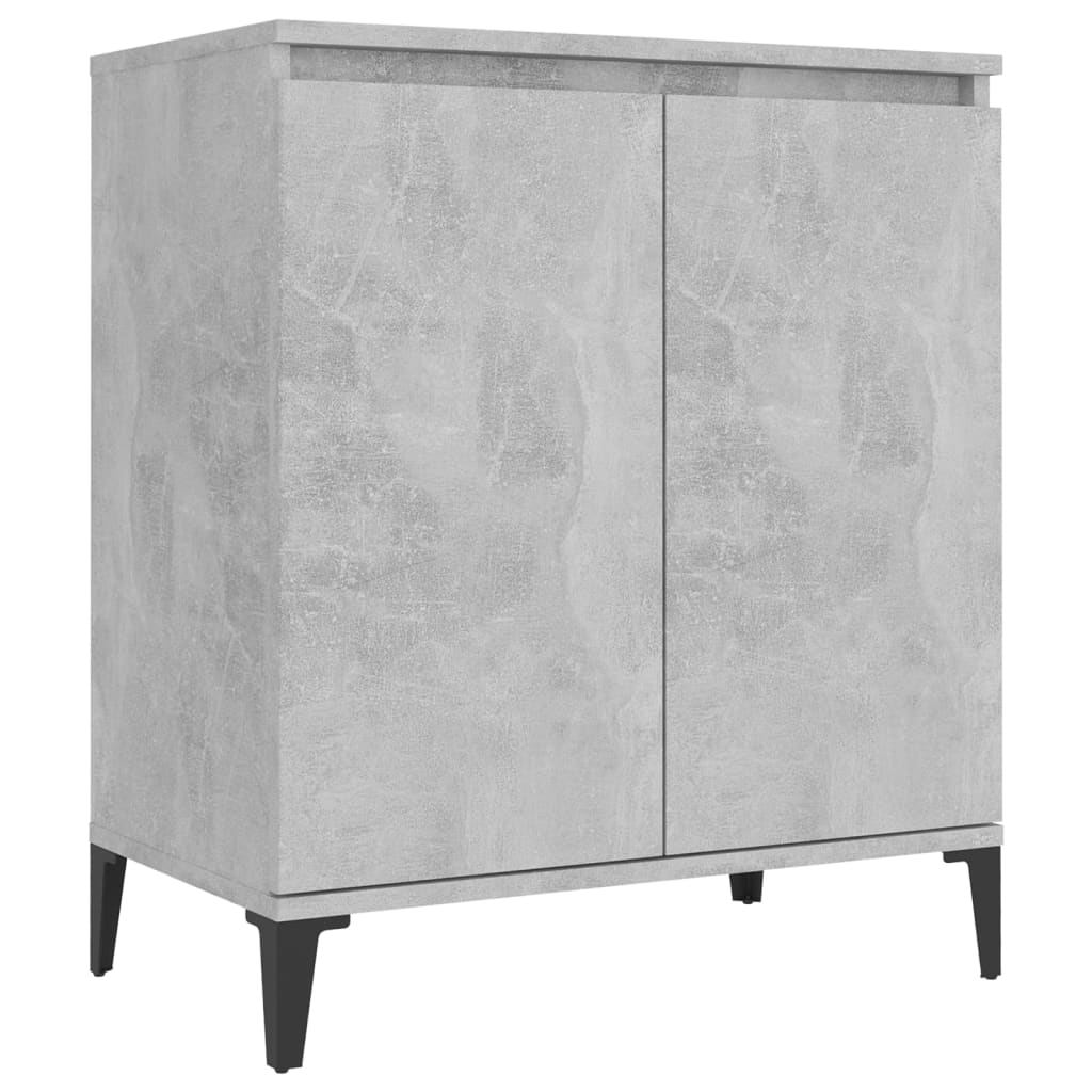 vidaXL Servantă, gri beton, 60x35x70 cm, lemn prelucrat vidaXL Servantă, gri beton, 60x35x70 cm, lemn prelucrat
