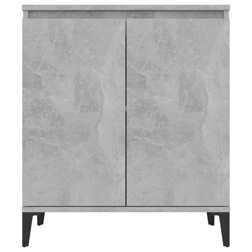 vidaXL Servantă, gri beton, 60x35x70 cm, lemn prelucrat vidaXL Servantă, gri beton, 60x35x70 cm, lemn prelucrat