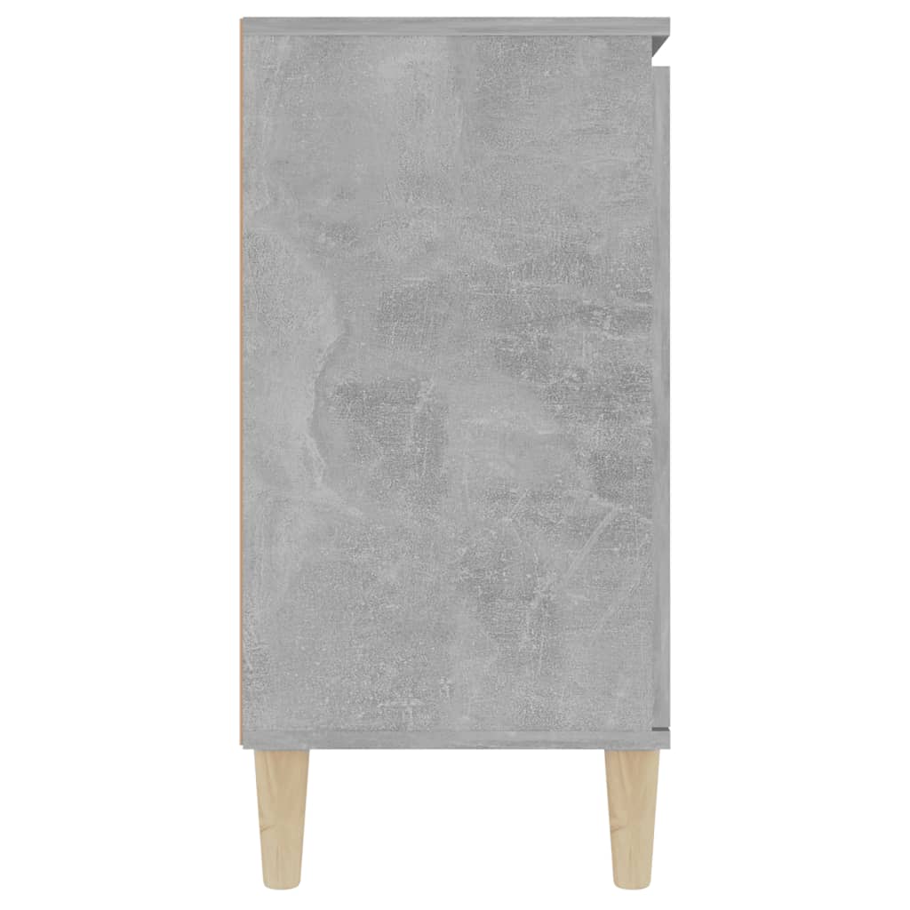 vidaXL Servantă, gri beton, 101x35x70 cm, lemn prelucrat vidaXL Servantă, gri beton, 101x35x70 cm, lemn prelucrat
