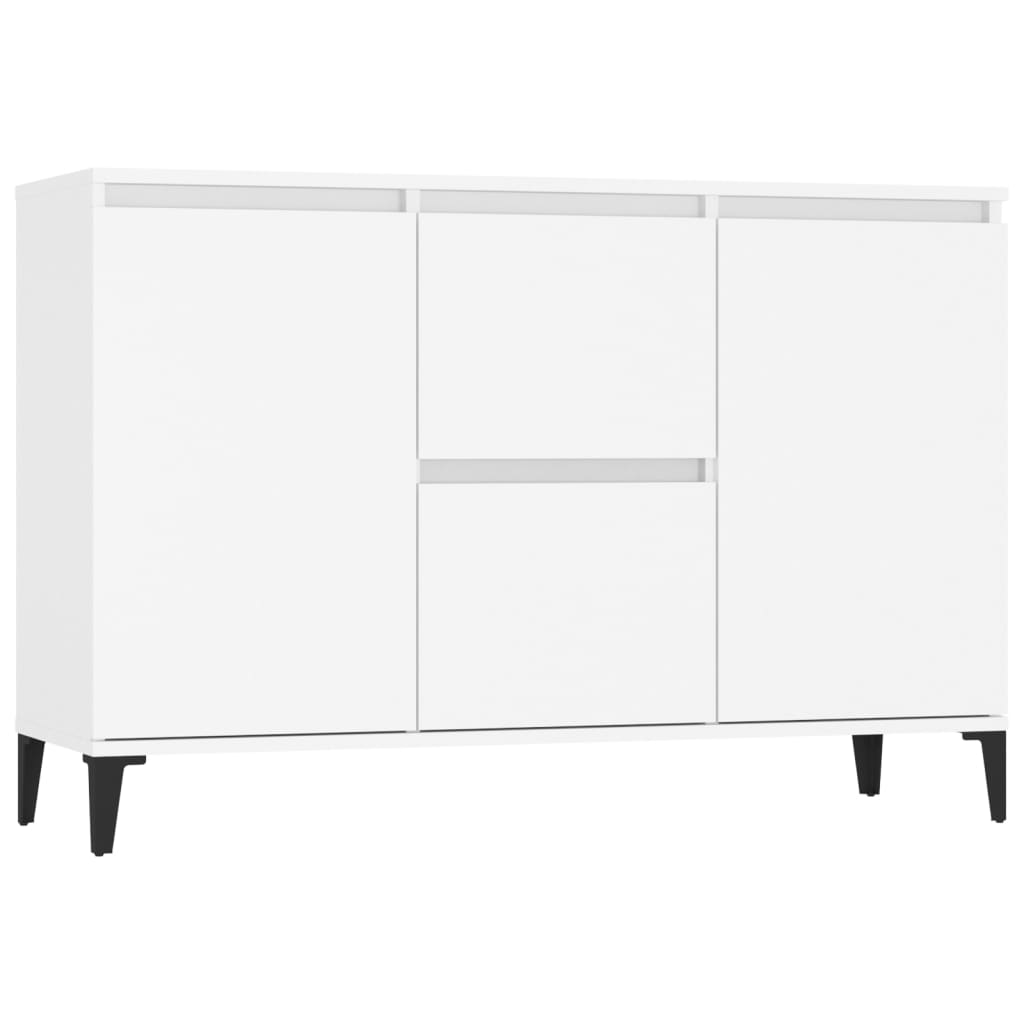 vidaXL Servantă, alb, 102x35x70 cm, PAL