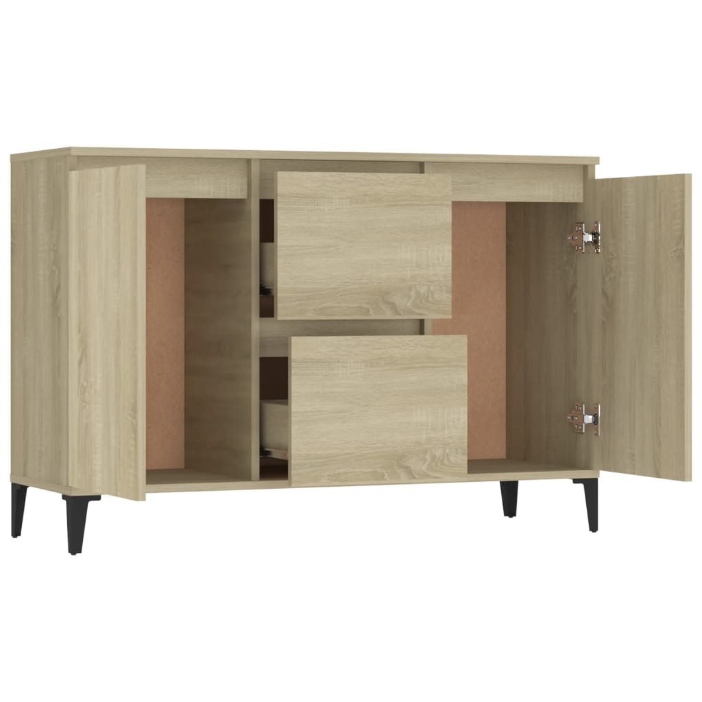 vidaXL Servantă, stejar sonoma, 104x35x70 cm, PAL vidaXL Servantă, stejar sonoma, 104x35x70 cm, PAL