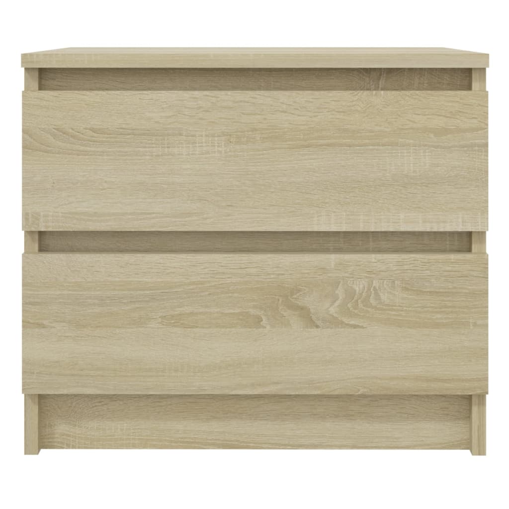 vidaXL Noptieră, stejar sonoma, 50x39x43,5 cm, PAL vidaXL Noptieră, stejar sonoma, 50x39x43,5 cm, PAL