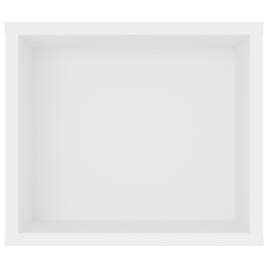 vidaXL Dulap TV suspendat, alb, 100x30x26,5 cm, lemn prelucrat vidaXL Dulap TV suspendat, alb, 100x30x26,5 cm, lemn prelucrat