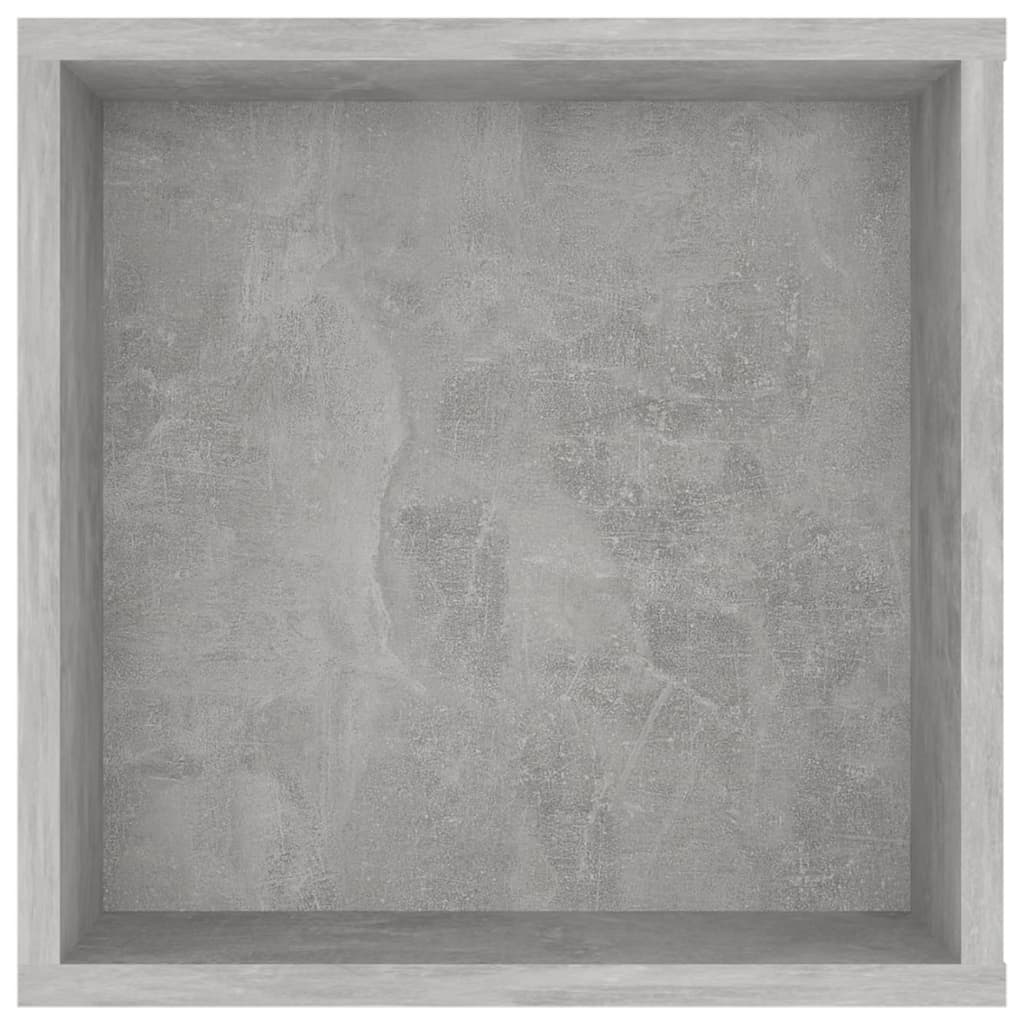vidaXL Dulap TV montat pe perete, gri beton, 102x35x35 cm, PAL