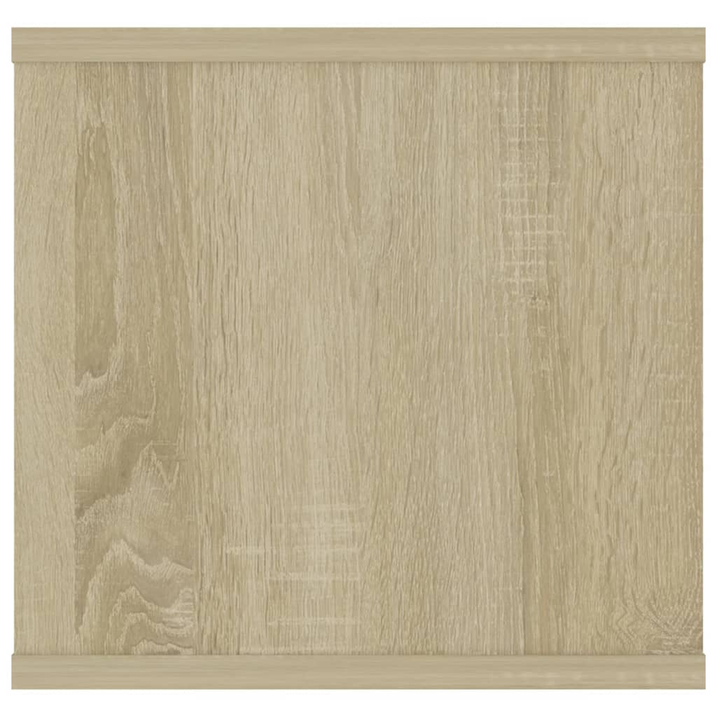 vidaXL Raft de perete, stejar Sonoma, 102x30x29 cm, PAL