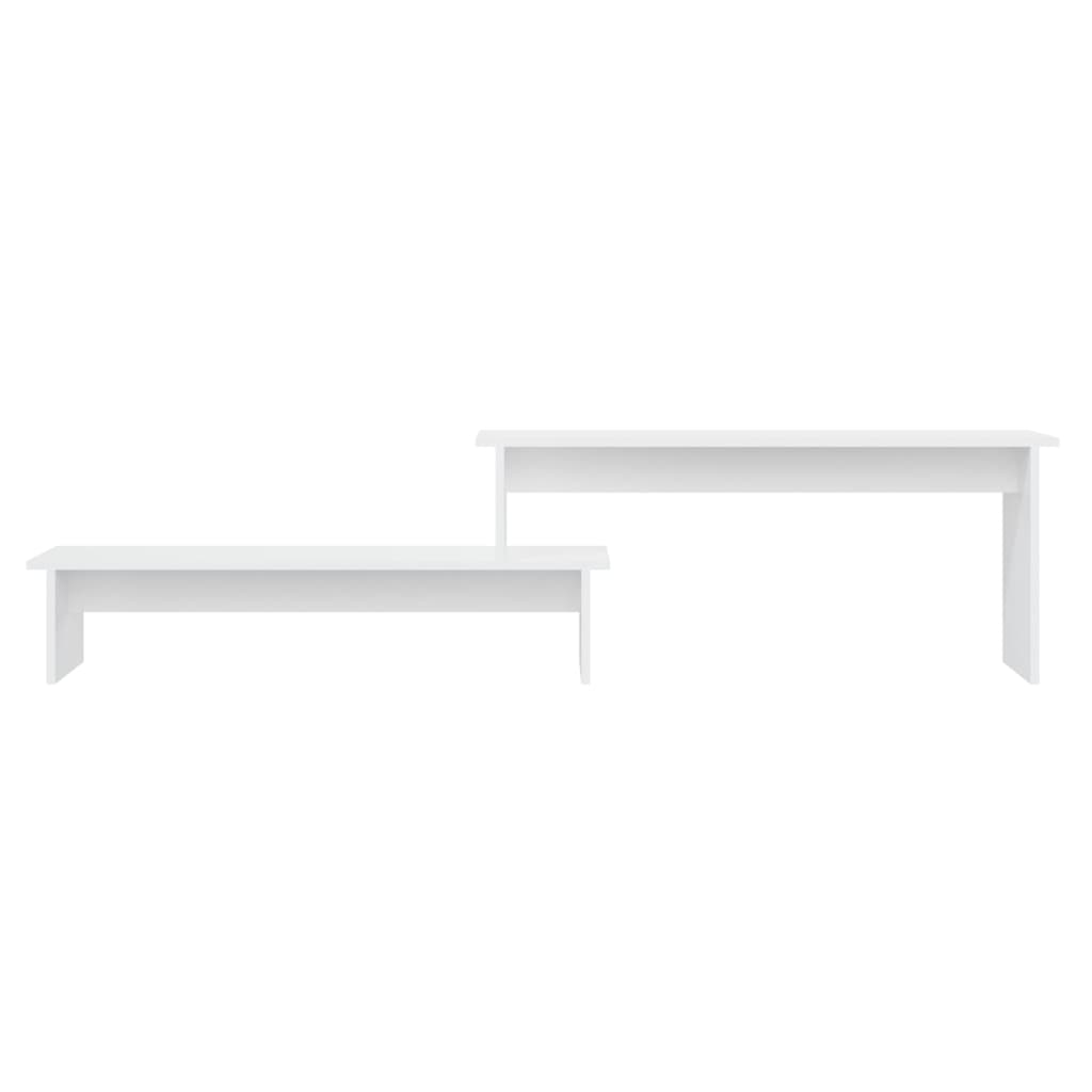 vidaXL Comodă TV, alb, 180x30x43 cm, PAL vidaXL Comodă TV, alb, 180x30x43 cm, PAL