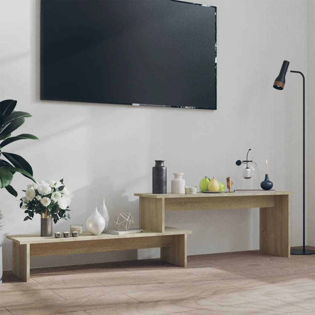 vidaXL Comodă TV, stejar Sonoma, 180x30x43 cm, PAL vidaXL Comodă TV, stejar Sonoma, 180x30x43 cm, PAL